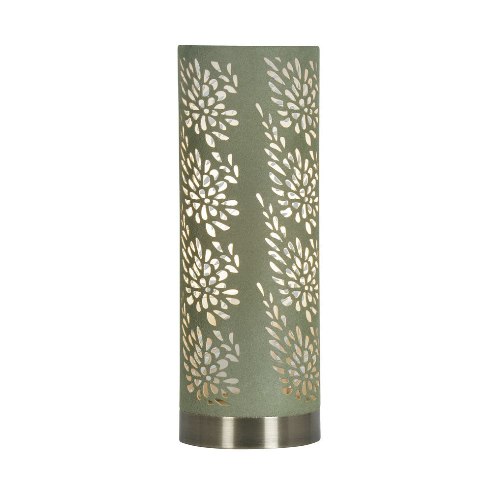 Udstråle ært Snavset Oaks TL 905 SE Tema Sage Green Etched Suede Design Touch Table Lamp –  Discount Home Lighting