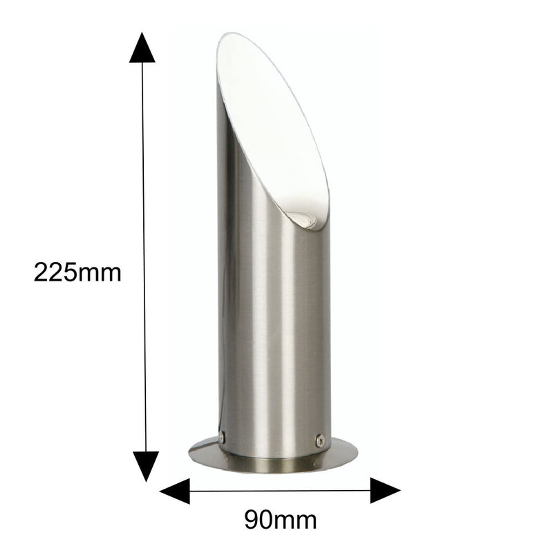 Antique Chrome Floor & Table Up Light