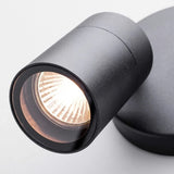 Black Double Cylinder Exterior Wall Light