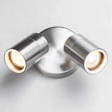 Stainless Steel Outdoor Double Cylinder Wall Light